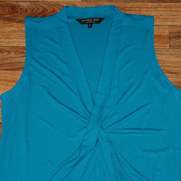 Rachel Roy Collection Women's Drape Front Tank Top - Picture 2 of 3